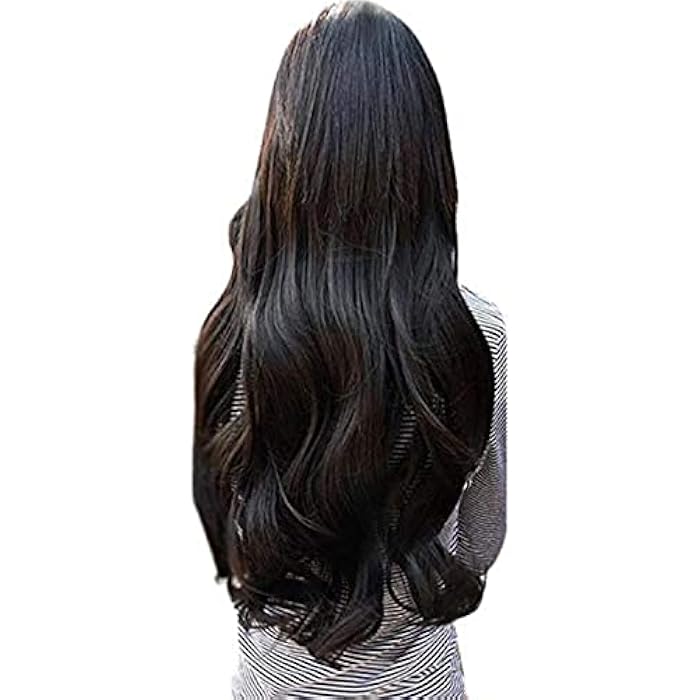 DILLARDS Long Curly Hair Wig For Women - Black, 70Cm - Image 4